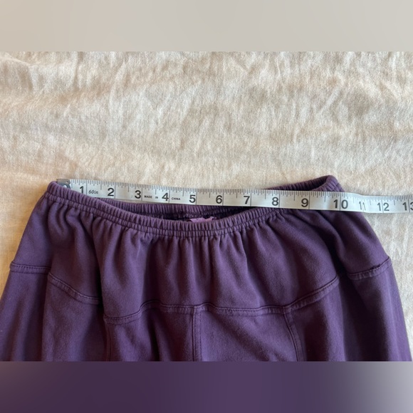Avatar Clothing Purple Ruffled Wide-Leg Pants Artisan Boho Bloomers Style Large - Picture 8 of 12